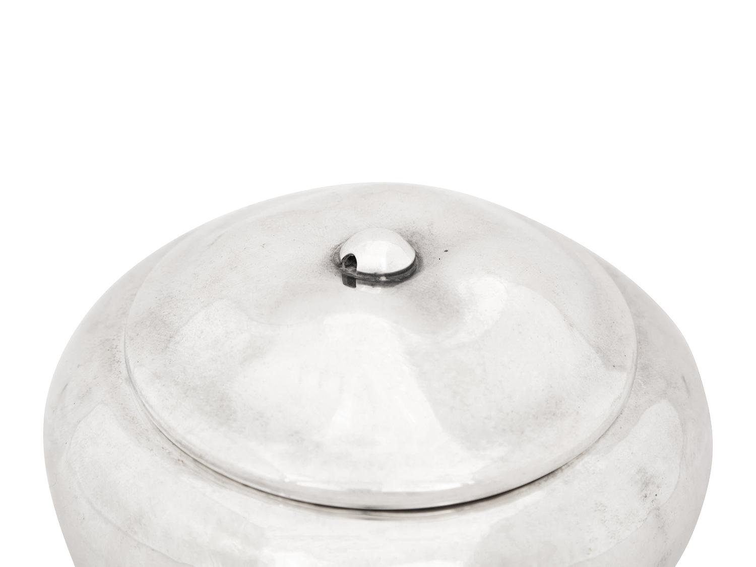 An Elsa Peretti for Tiffany and Company Italian Silver Jewelry Box
