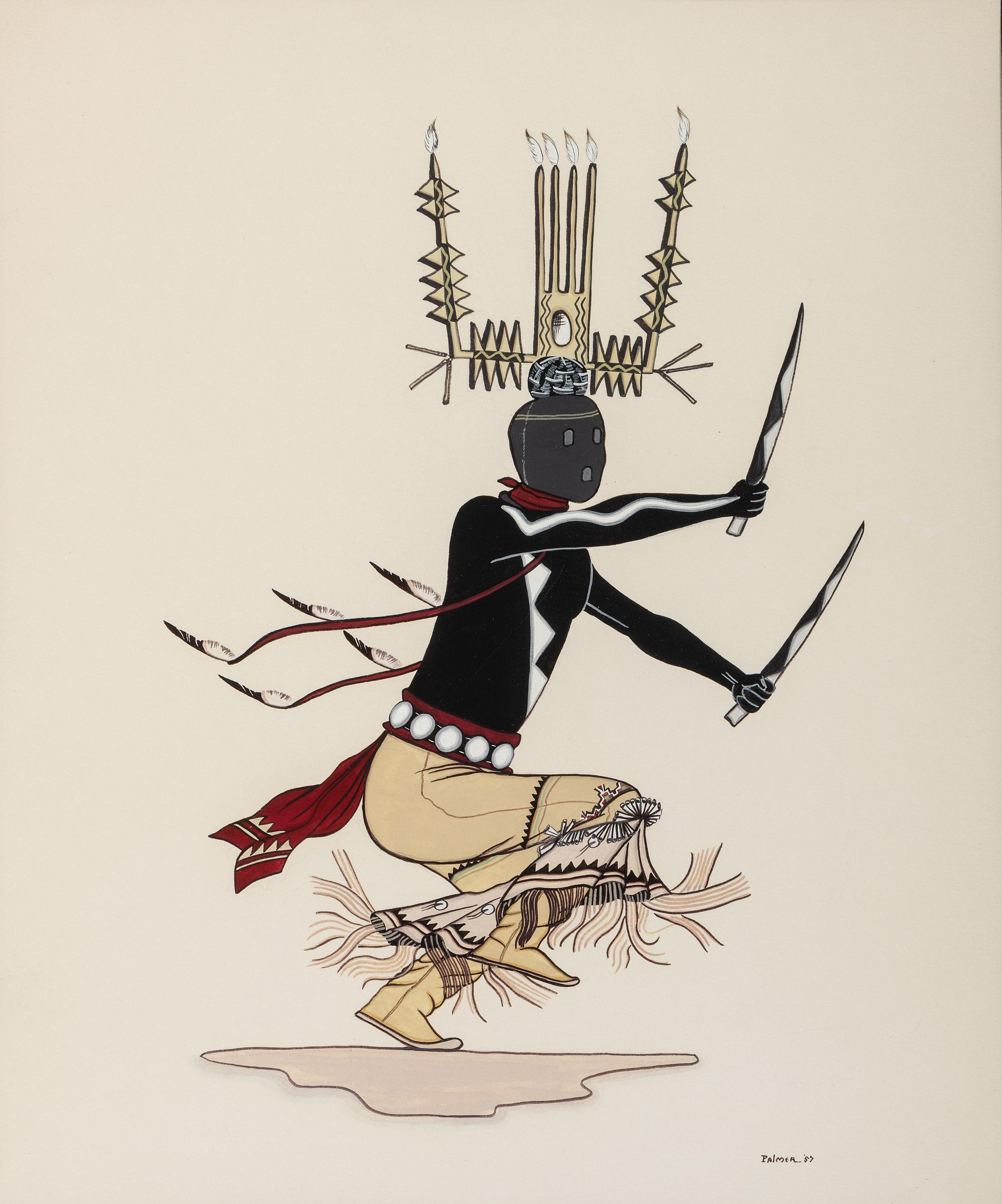 Ignatius Palmer (Apache, 1922-1985)