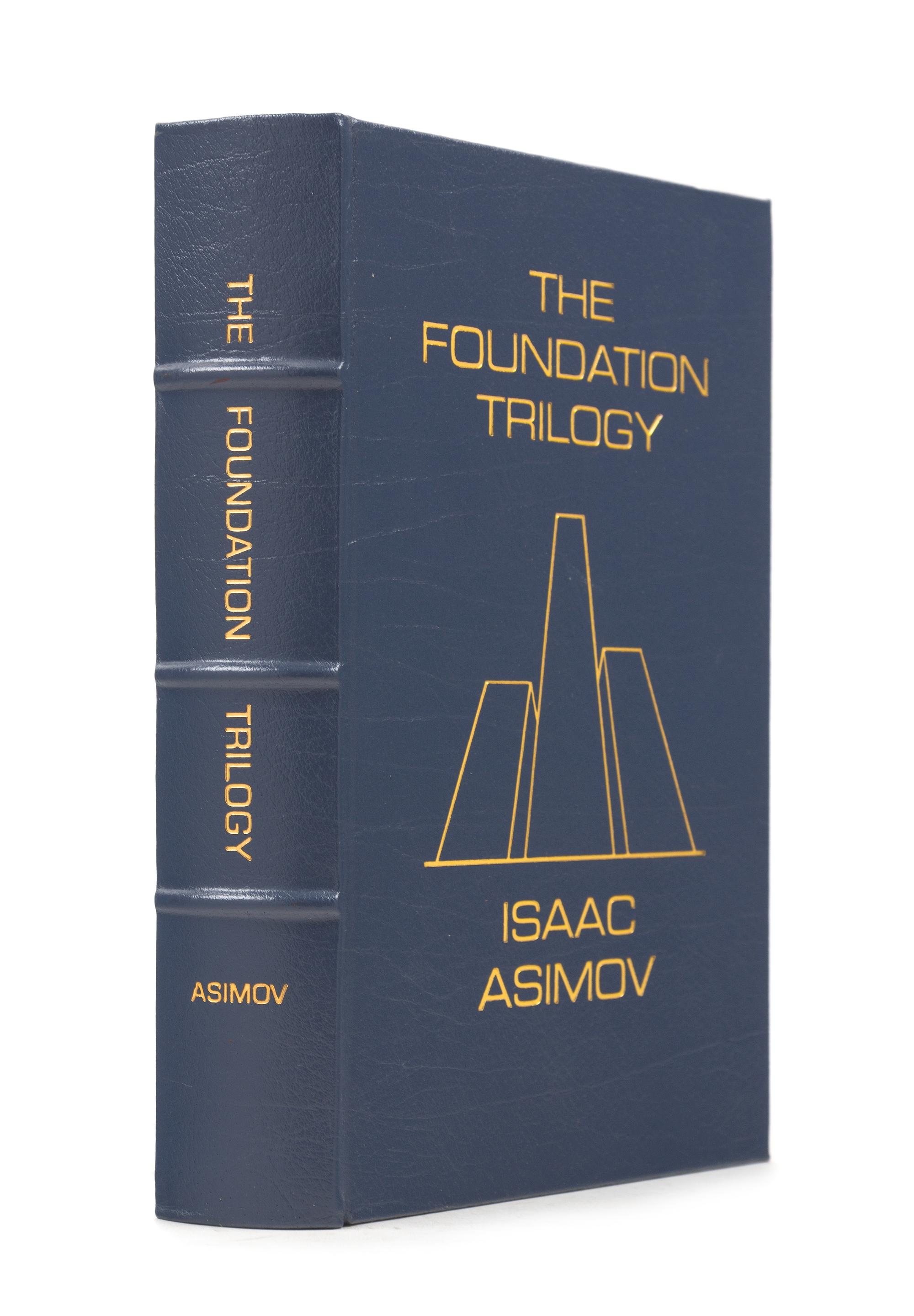 ASIMOV, Isaac (1920-1992). The Foundation Trilogy. Norwalk, CT: The Easton Press, 1988. LIMITED EDITION, SIGNED.