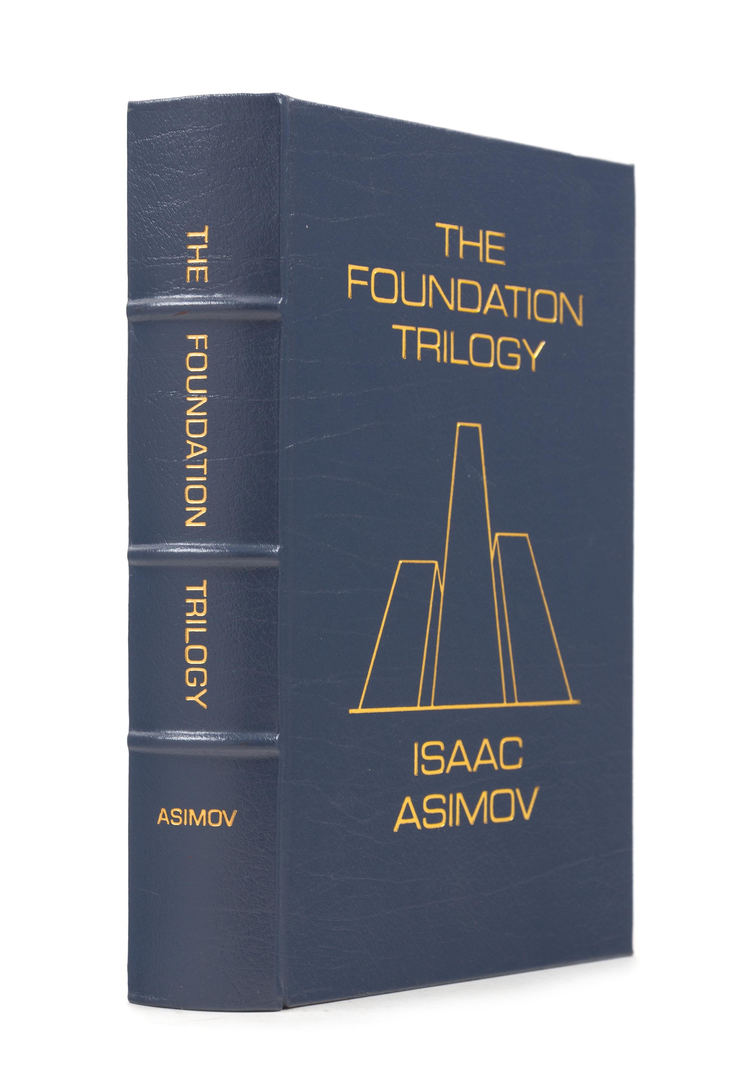 ASIMOV, Isaac (1920-1992). The Foundation Trilogy. Norwalk, CT: The Easton Press, 1988. LIMITED EDITION, SIGNED.