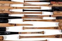 A Group of 53 Game Used Baseball Bats,