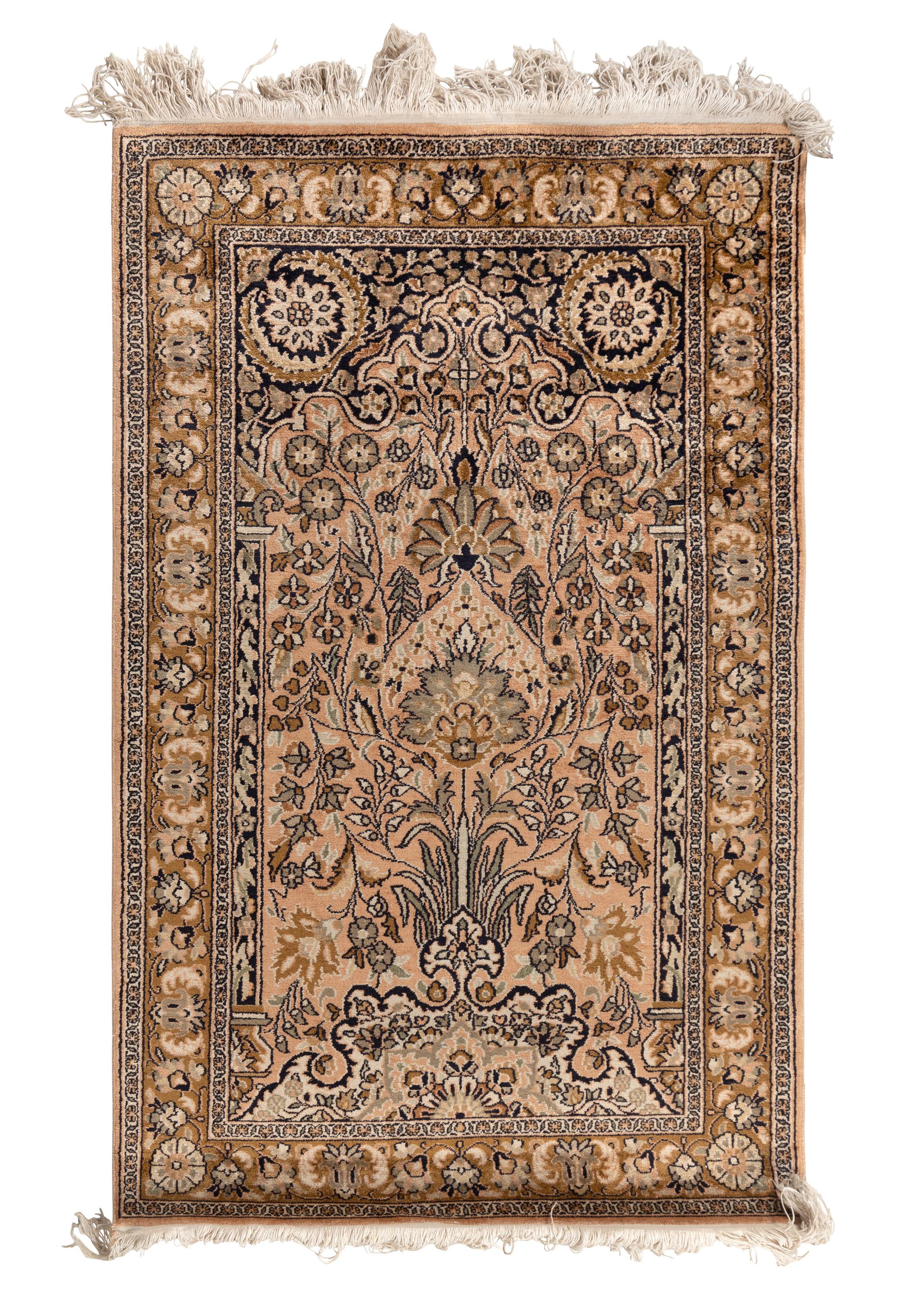 A Turkish Silk Rug