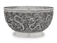 A Chinese Export Silver Bowl