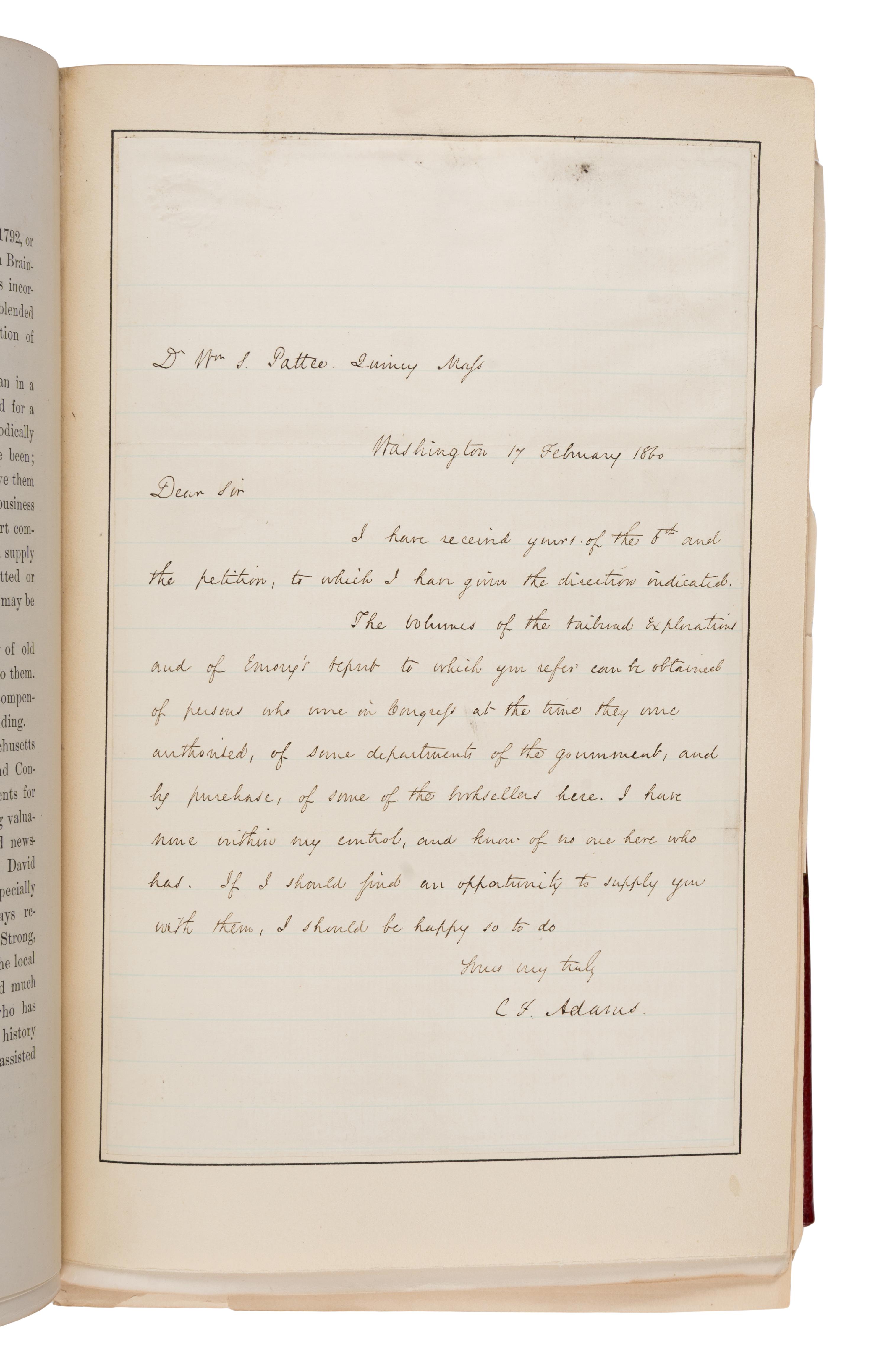 [Massachusetts]. -- Pattee, William S. (1846-1911). A History of Old Braintree and Quincy, with a Sketch of Randolph and Holbrook . Quincy, Massachusetts: Published by Green & Prescott, 1878.