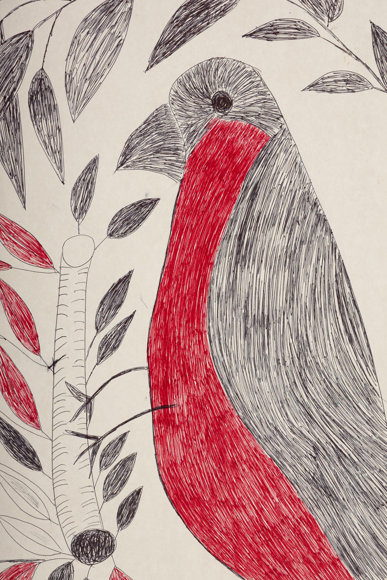 Untitled (Bird and Woman)