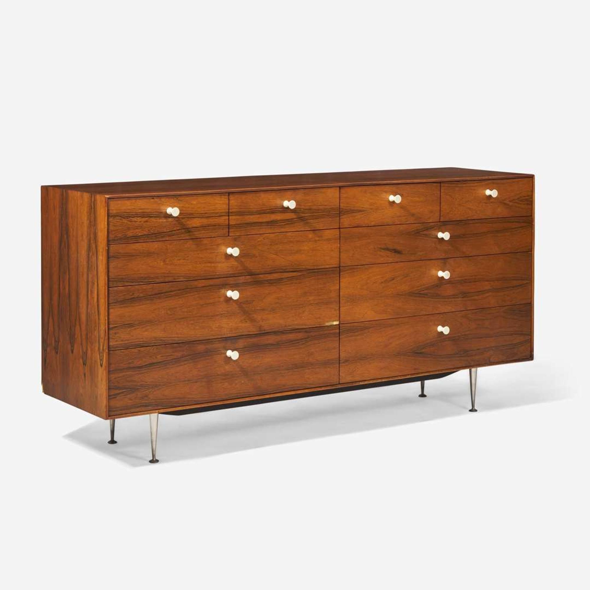 George Nelson (American, 1908-1986) Thin Edge Double Chest of Drawers, Herman Miller, USA, circa 1950s
