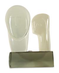 Figural Sculpture (Two Heads)