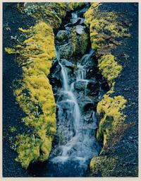 Iceland - '75 - Rocks and Flowers, Iceland - 1975 - Stream, and Iceland - 1972 - Waterfall (a group of three works)