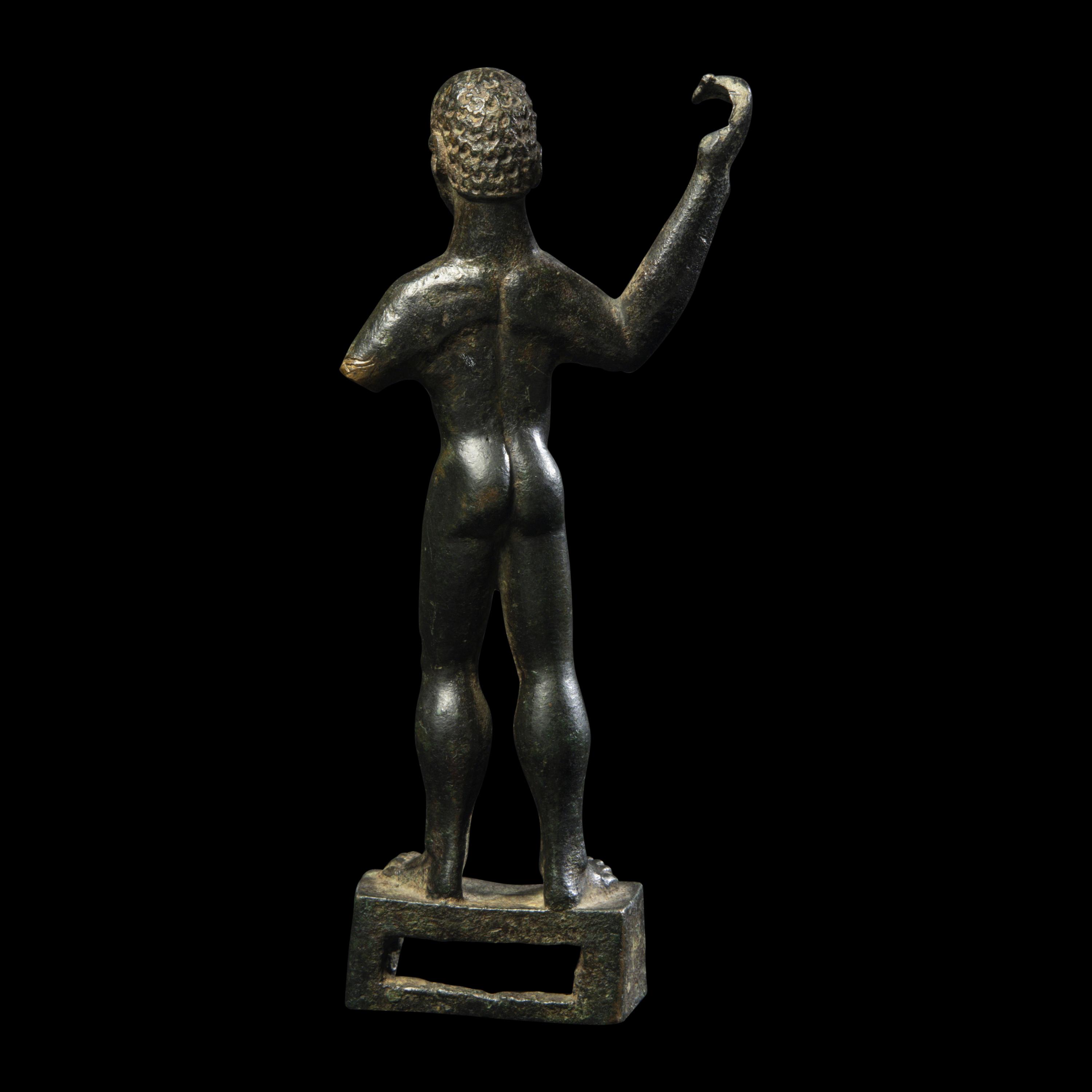 A Romano-Celtic Bronze Figure