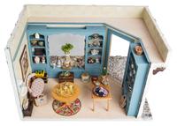 An American Room Height 10 3/8 x width 16 x depth 13 1/8 inches. — Decorated by Bets O'Meara