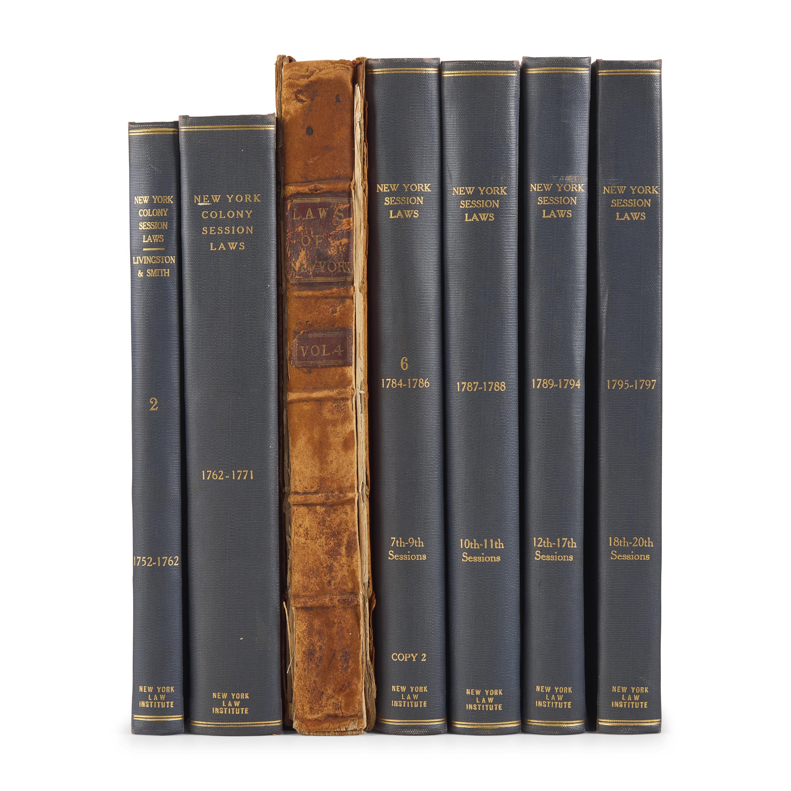 [American Law] Samuel Jones, the Statesman Behind the Newly Discovered "Jones Declaration": His Annotated Set Used in His Working Law Library, Some Almost Certainly Used While Compiling New York State Law
