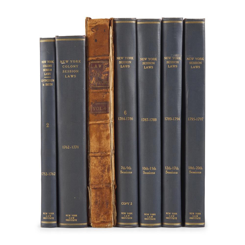 [American Law] Samuel Jones, the Statesman Behind the Newly Discovered "Jones Declaration": His Annotated Set Used in His Working Law Library, Some Almost Certainly Used While Compiling New York State Law