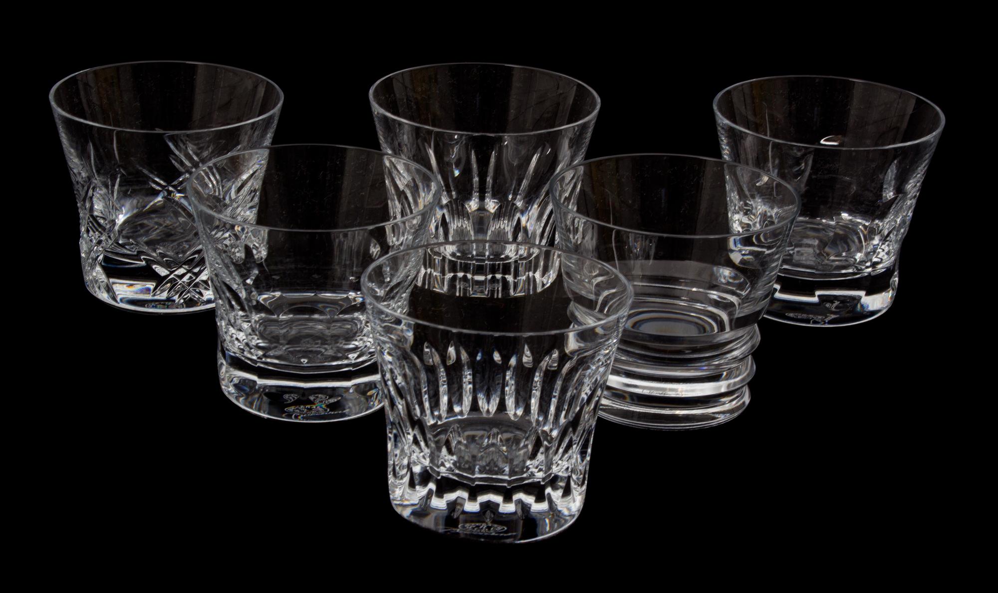 A Set of Twelve Everyday Baccarat Glasses Height 3 1/4 inches. — 20TH CENTURY