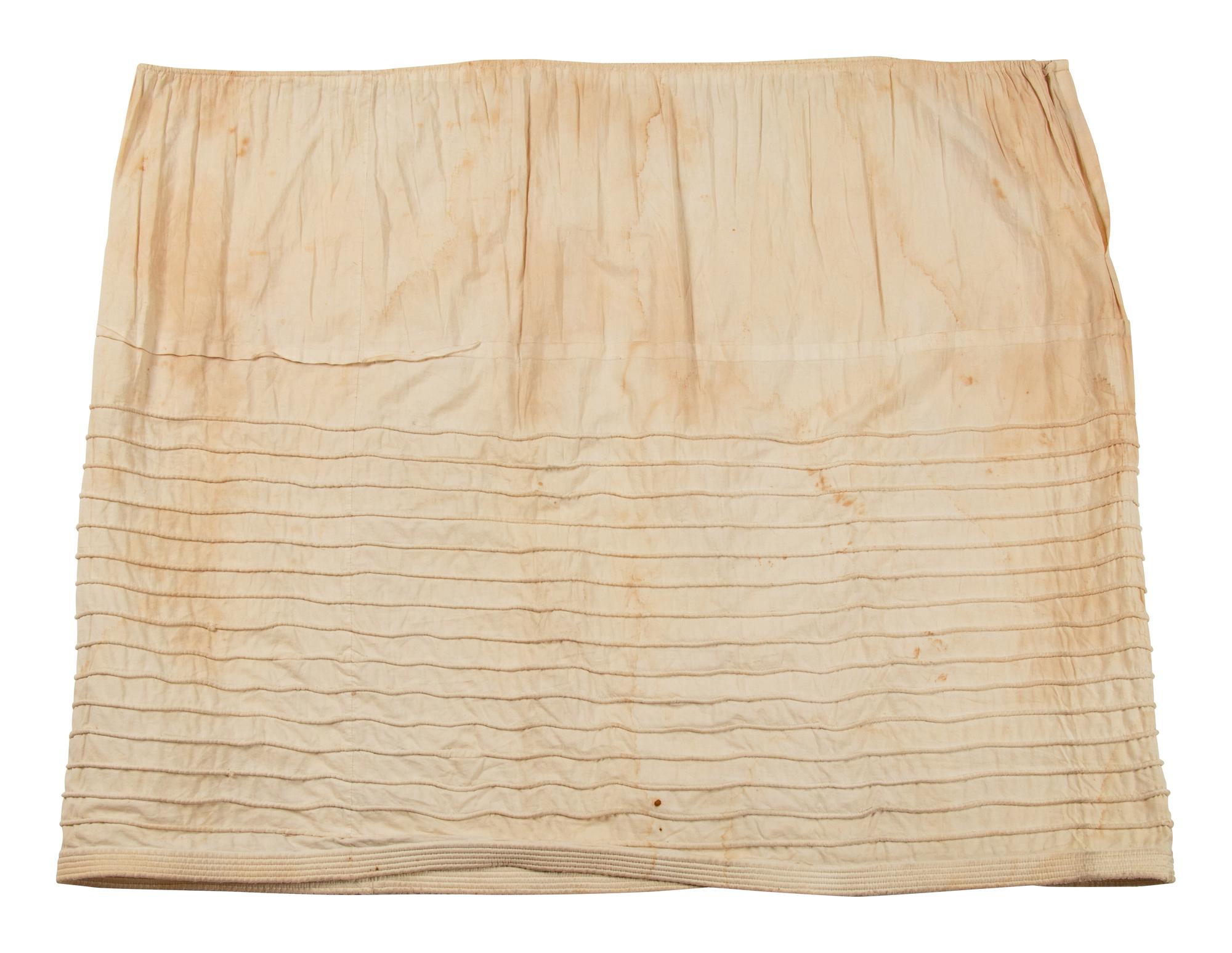 Collection of Six Cotton Drawers/Pantaloons and Two Petticoats, 1850-1860s