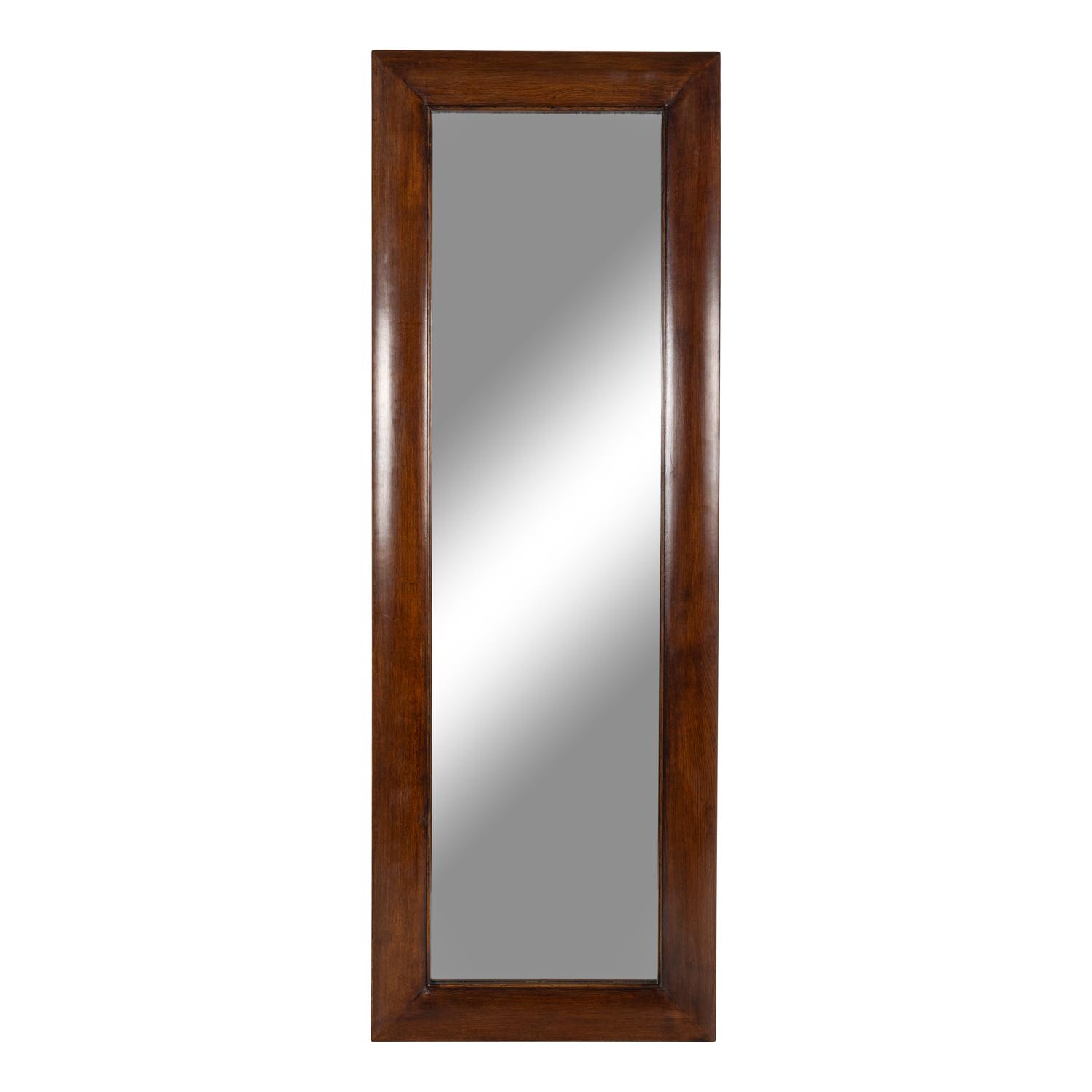 A Contemporary Oak Mirror