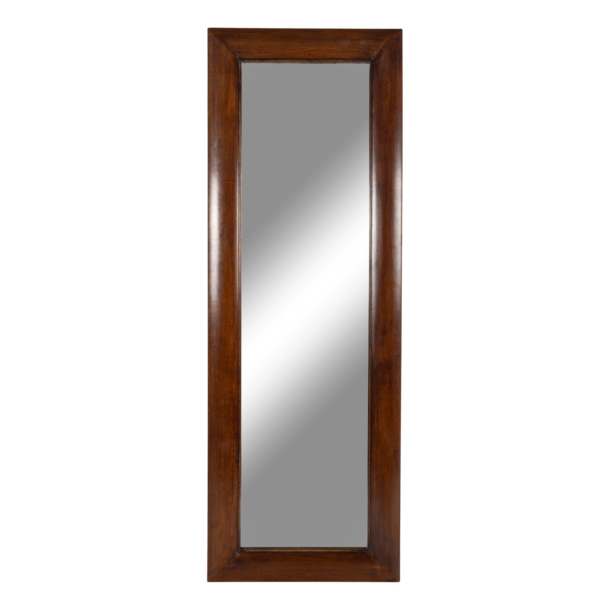 A Contemporary Oak Mirror