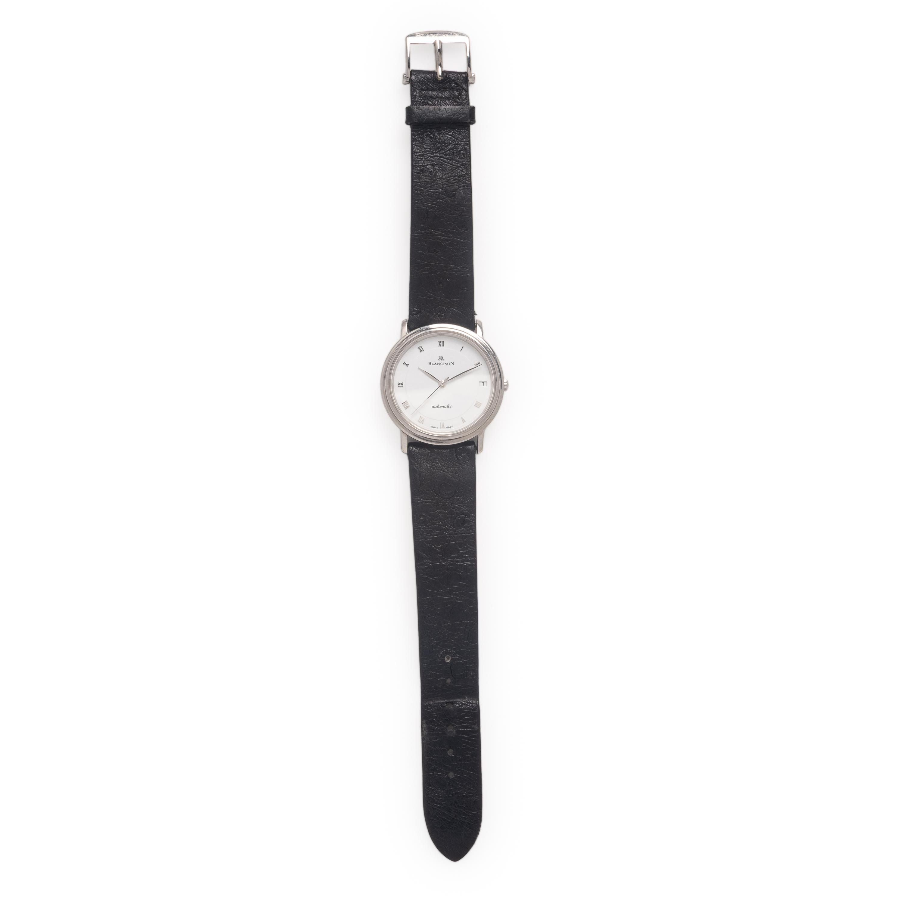 Blancpain, Stainless Steel 'Villeret' Ultra-Slim Automatic Watch