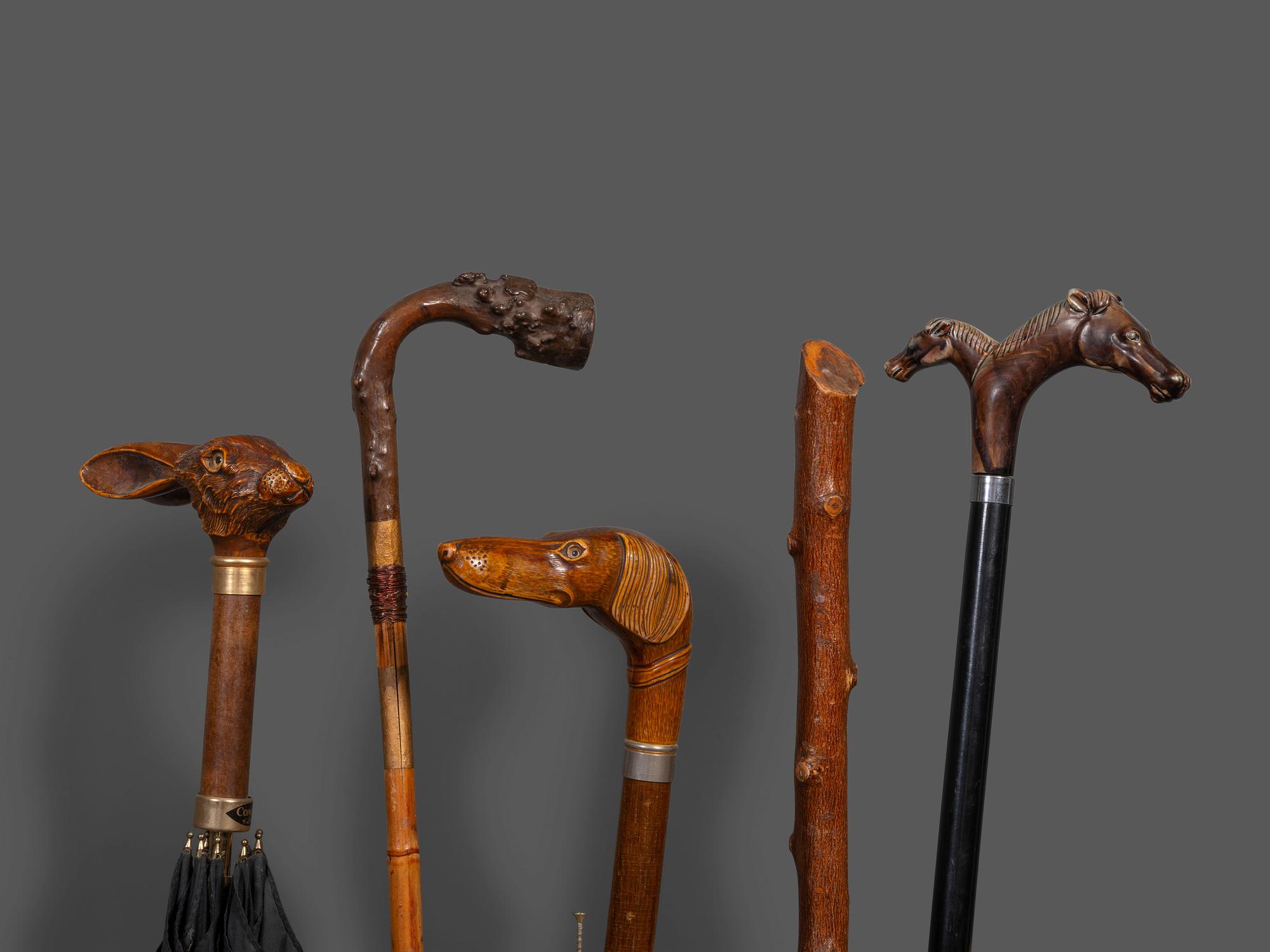 Four Walking Sticks