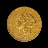 A United States 1850 Liberty Head $20 Gold Coin