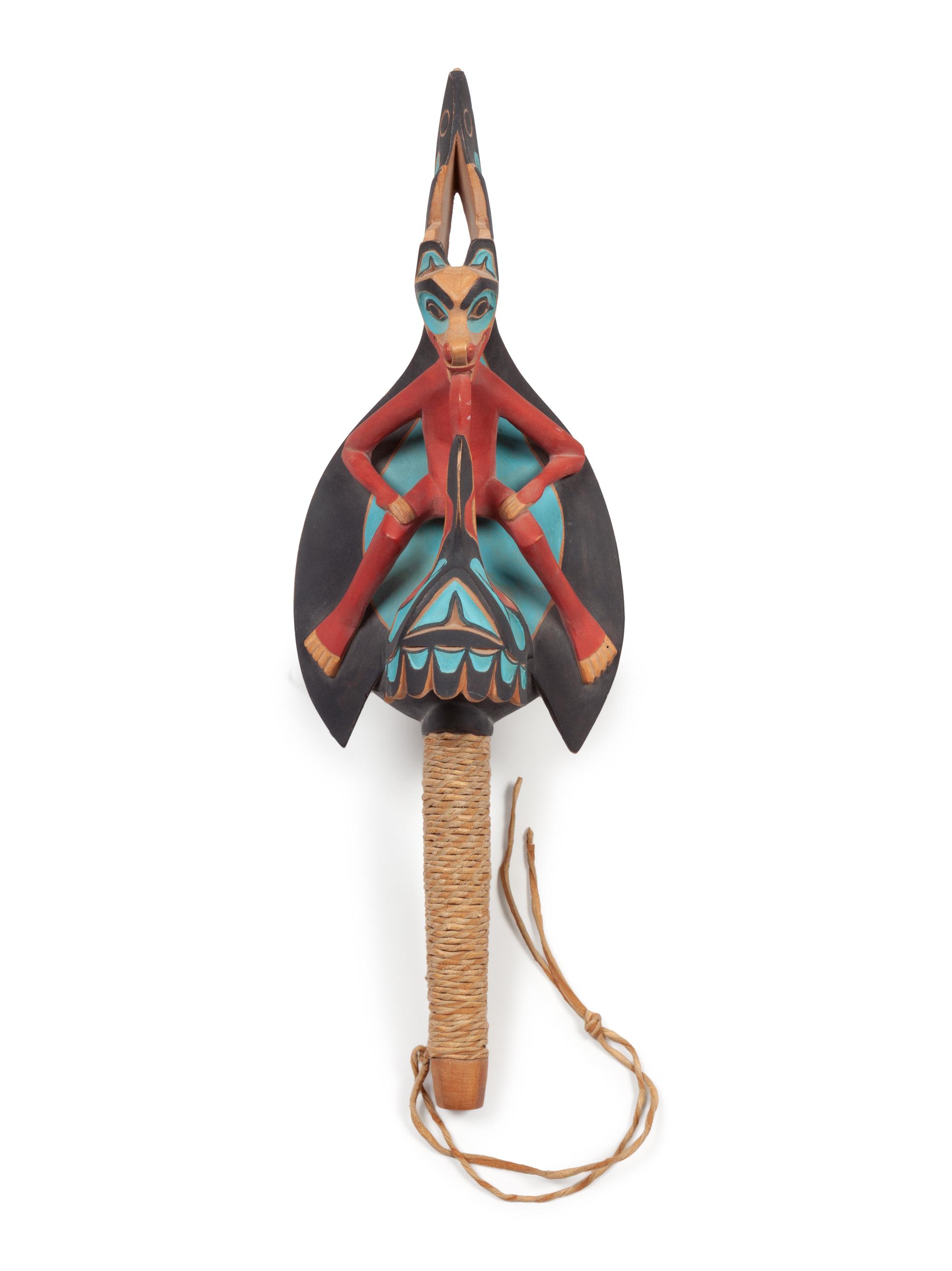 Lelooska Family Raven Rattle