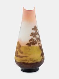 Monumental Landscape Vase
