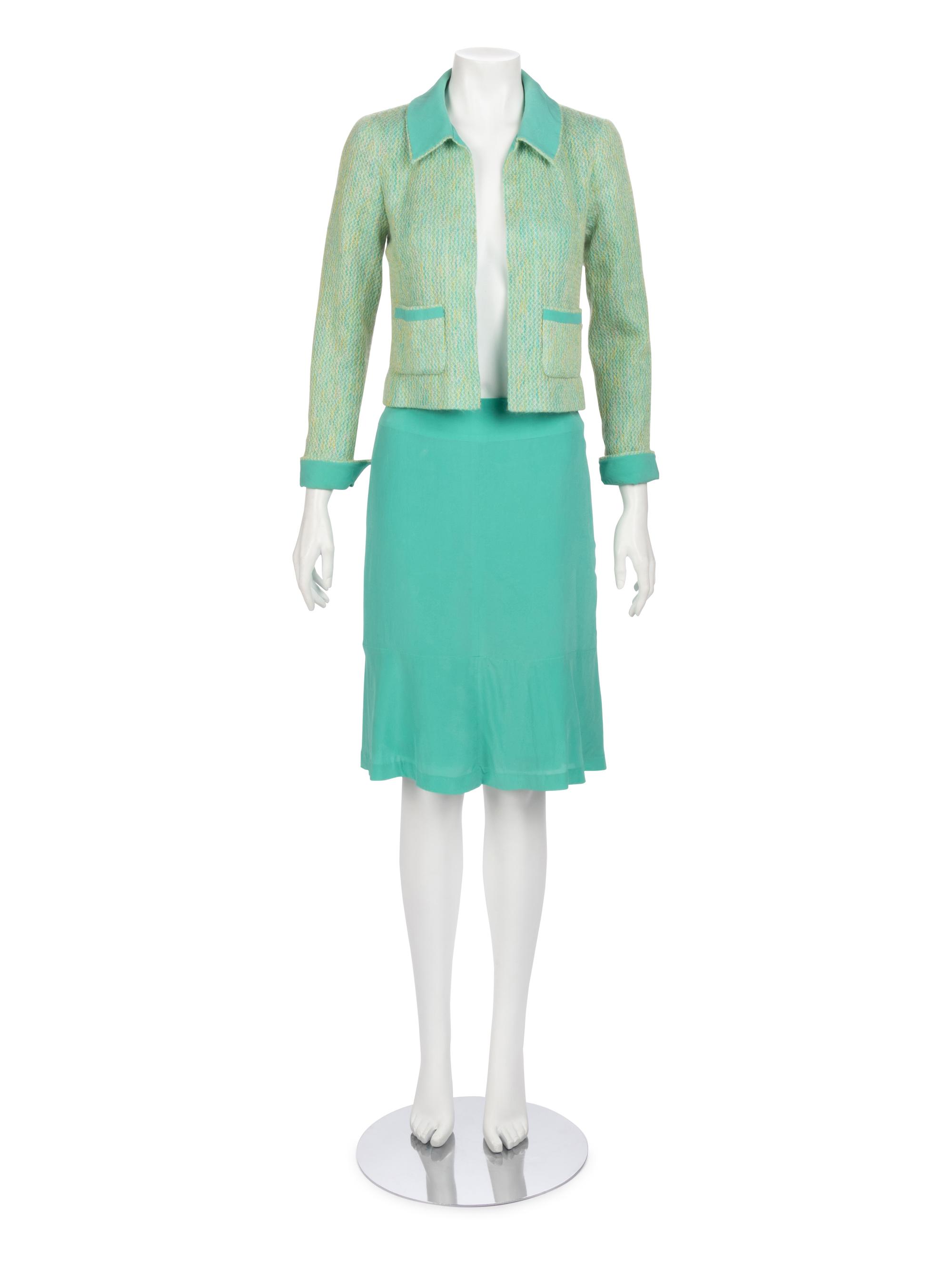 Teal Chanel Suit, 2001