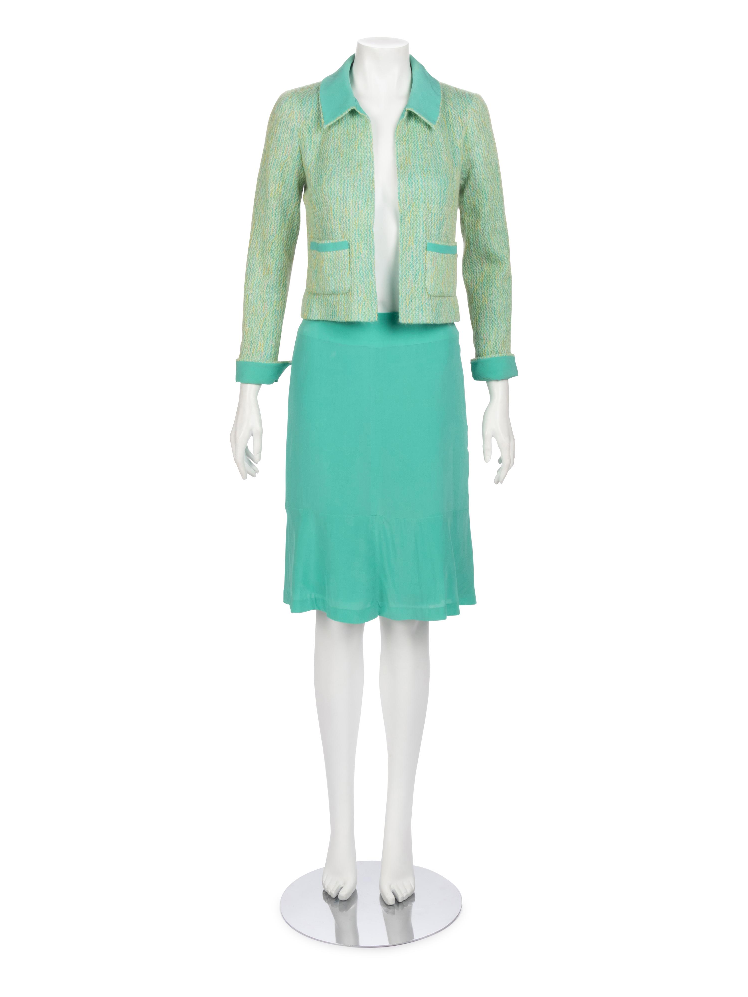 Teal Chanel Suit, 2001