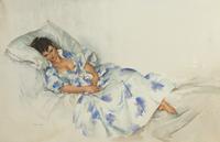 William Russell Flint, (Scottish, 1880-1969), Lucrezia