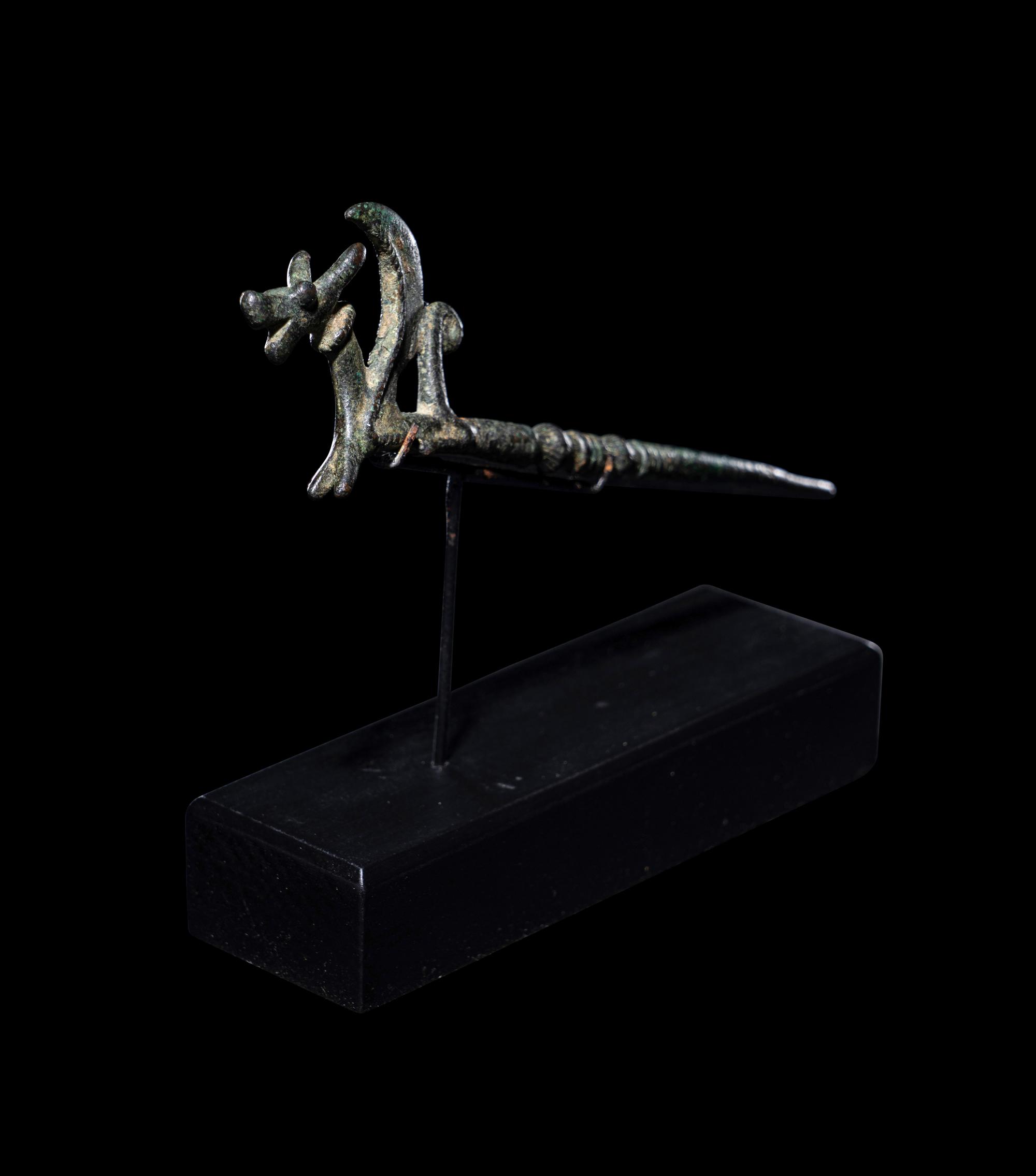 A Luristan Bronze Stickpin