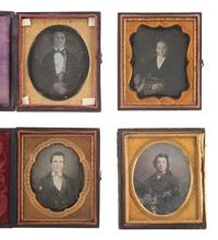 [EARLY PHOTOGRAPHY]. 28 sixth plate daguerreotypes featuring adolescents and teenagers.