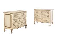 A Pair of Italian Painted Chests of Drawers