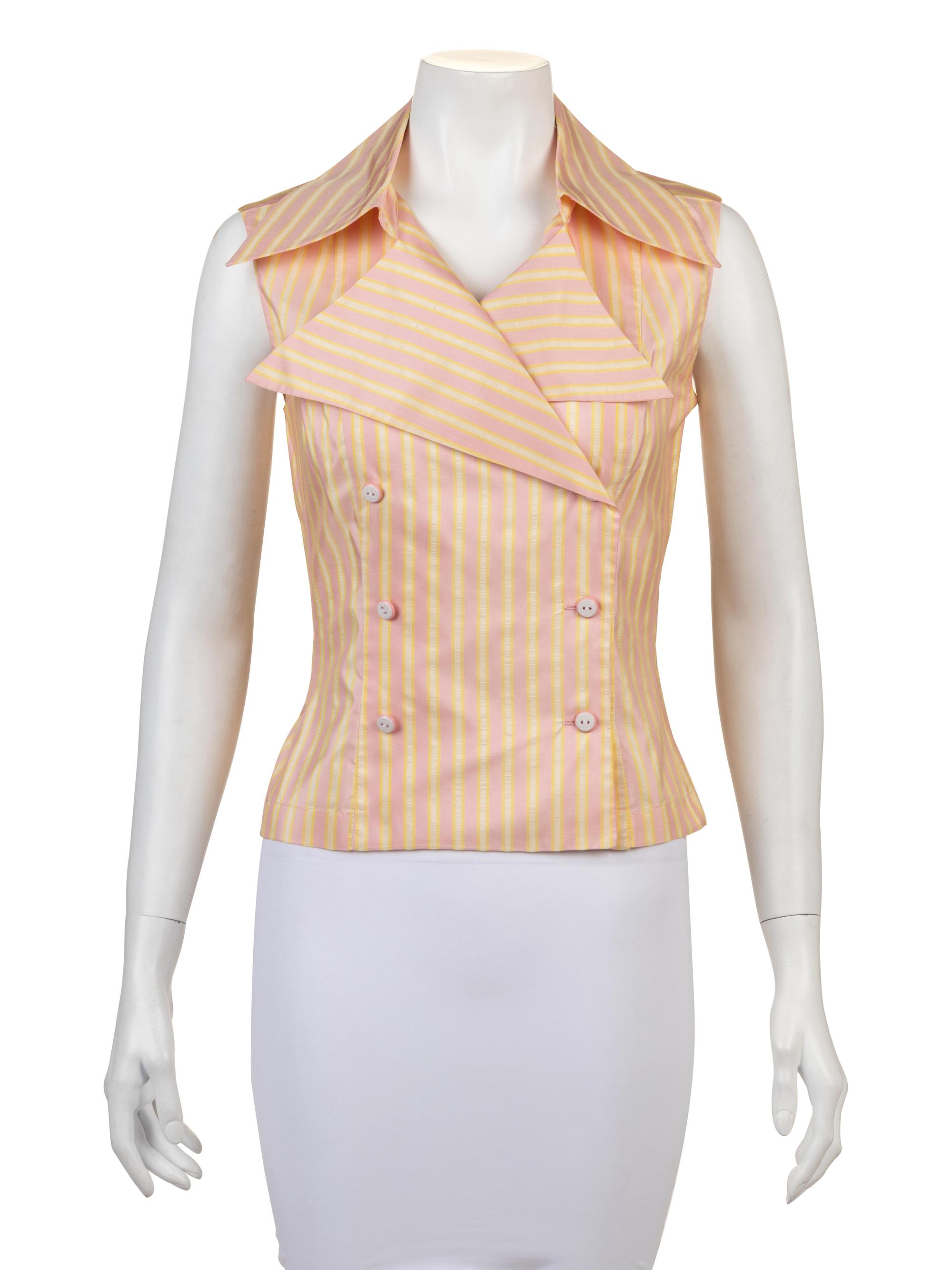 Chanel Sleeveless Silk Top, 2004