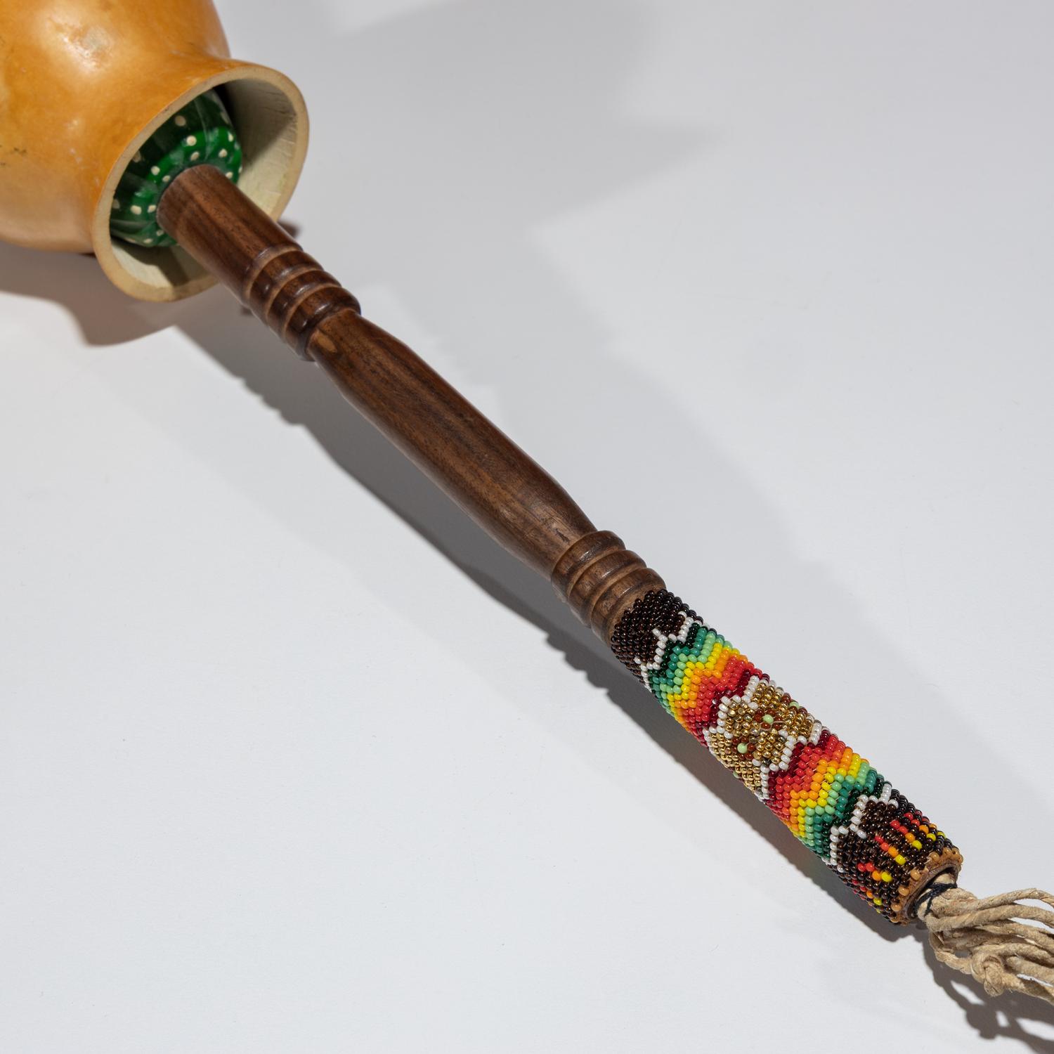 Painted Peyote Box, with Rattle
