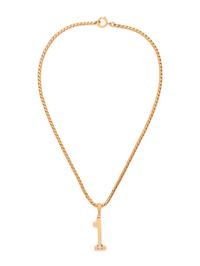 YELLOW GOLD AND DIAMOND PENDANT/NECKLACE