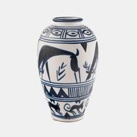 Large Figural Vase, 1950 Andersson & Johansson-Höganäs Keramik, Sweden