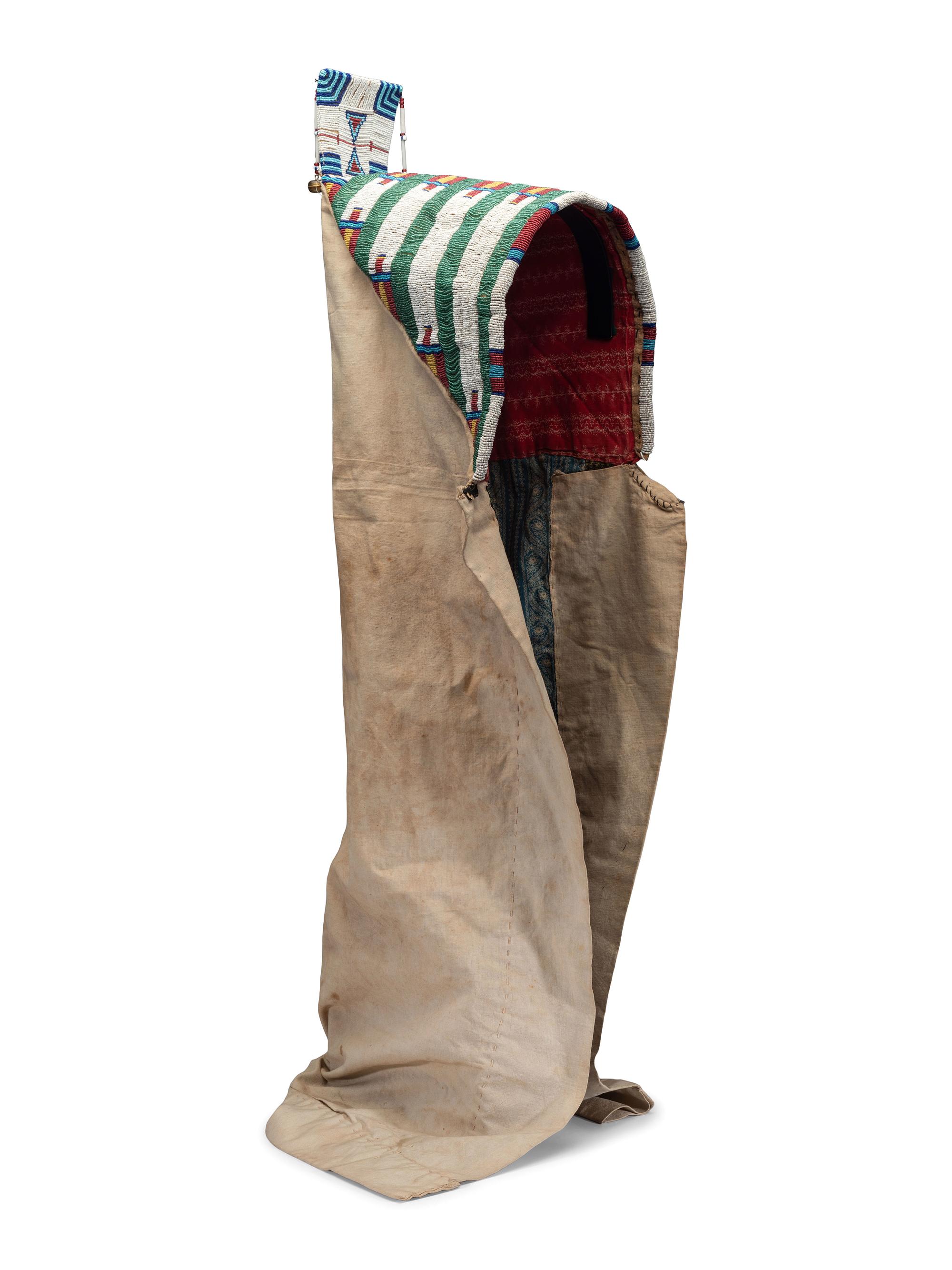 Cheyenne Beaded Hide Cradle