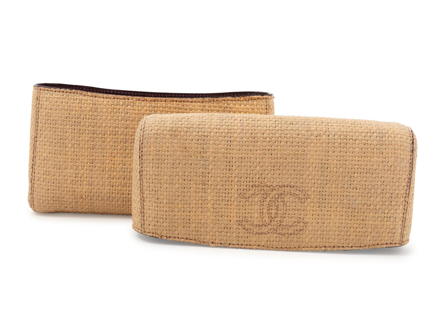 Chanel Woven Cane Slip Bag, 1997-1999