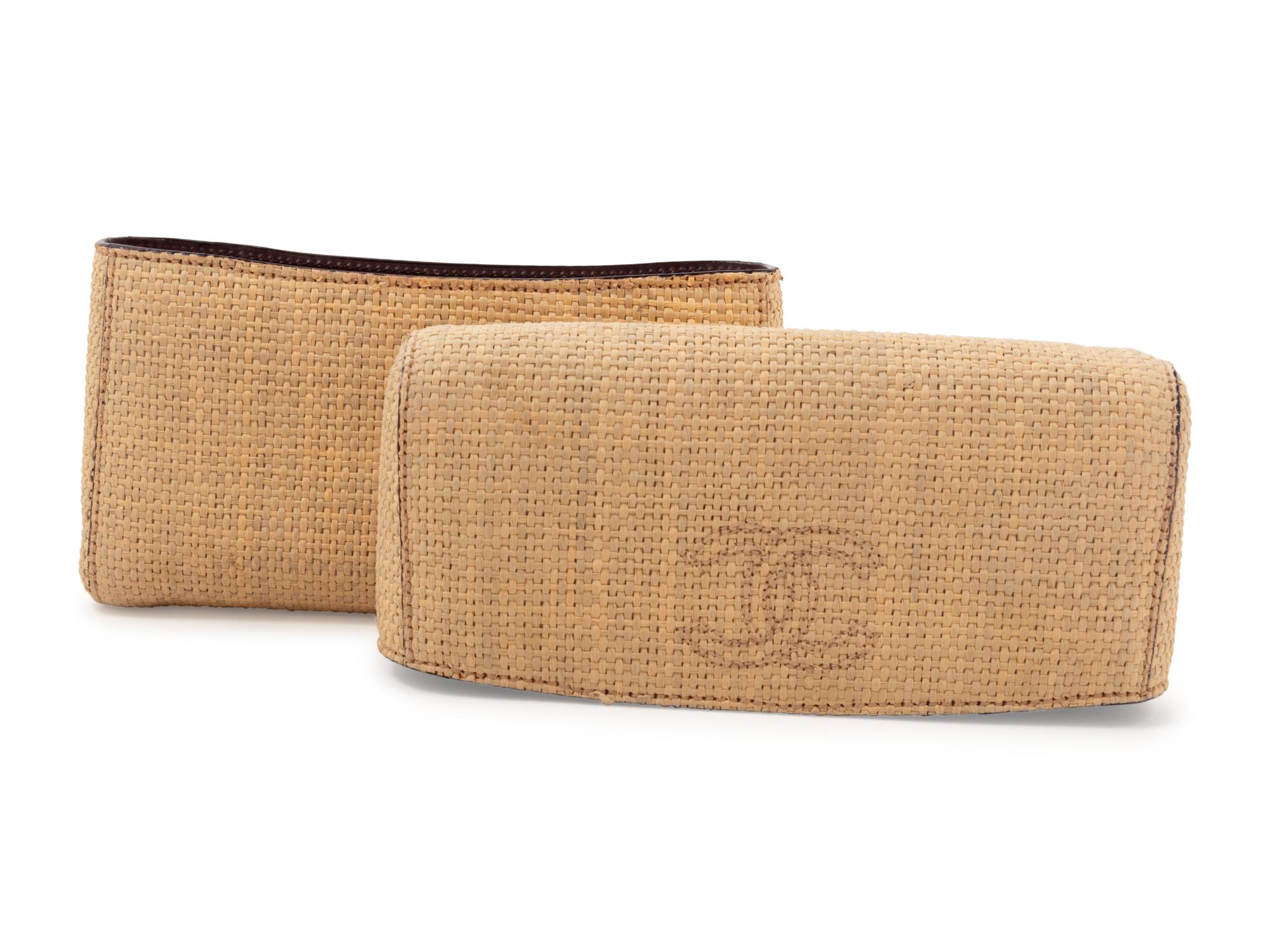 Chanel Woven Cane Slip Bag, 1997-1999