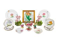 A Miscellaneous Collection of Tulip Decorated Porcelains — 19TH/20TH CENTURY