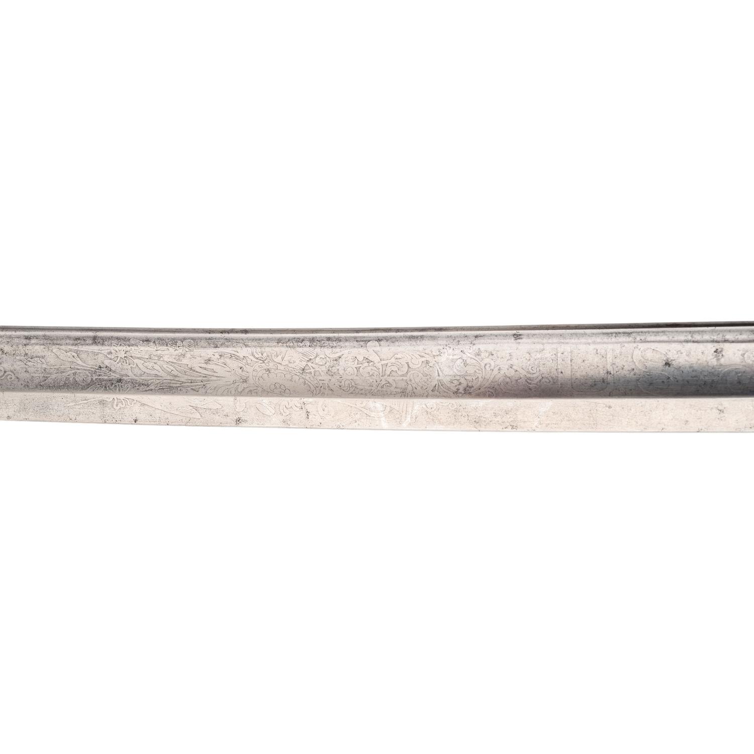 Ames Model 1850 Staff & Field Officers Sword Presented to Major W.G. Bartholomew 27th Mass Infantry - Twice POW & WIA with Two CDV's