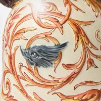 A Wedgwood Argenta Ware (Majolica) Minerva's Helmet Jug, UK, 1870s or 1880s
