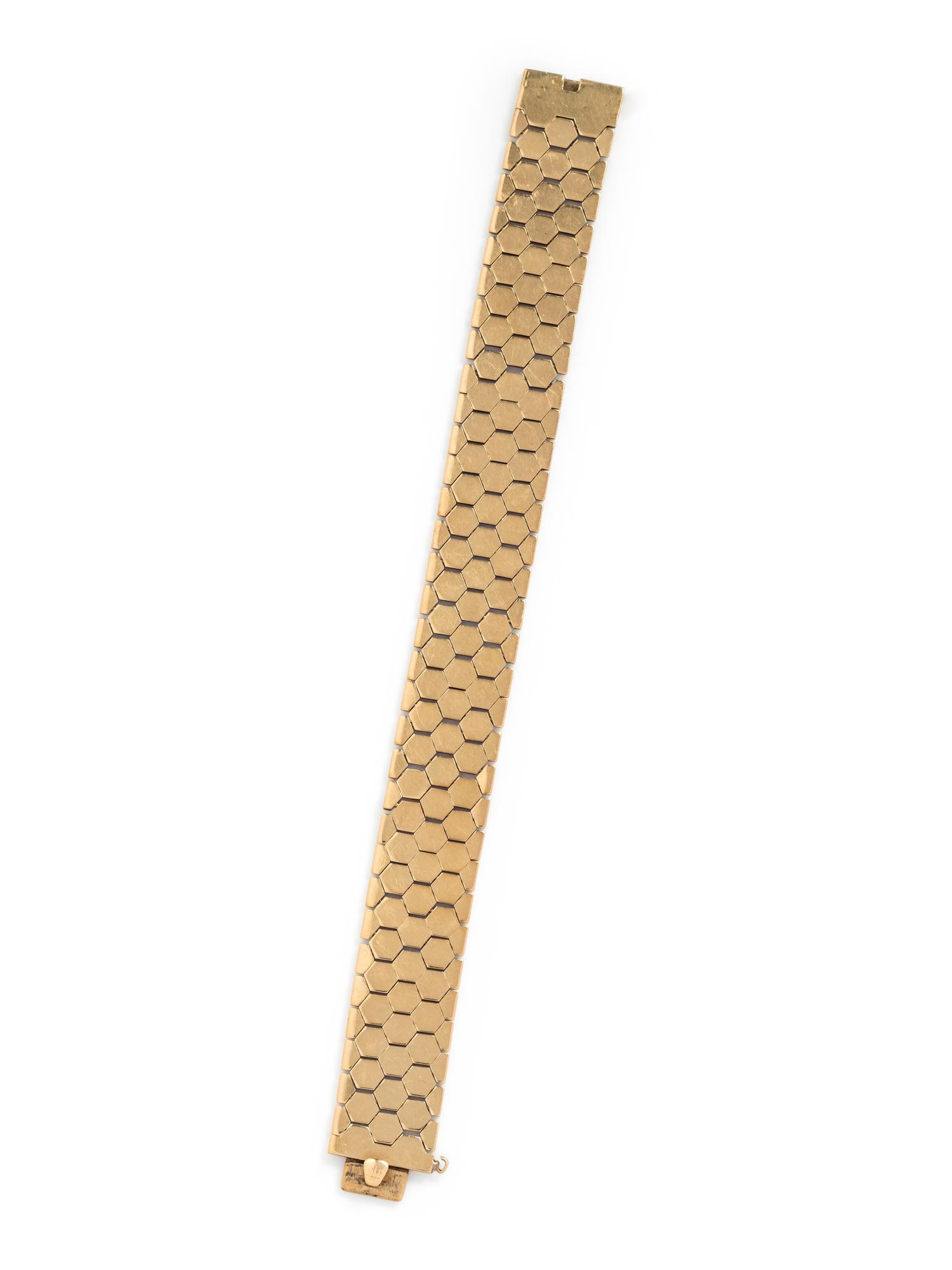 YELLOW GOLD BRACELET