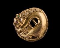 A Scytho-Siberian Gold Buckle in the Form of a Lion