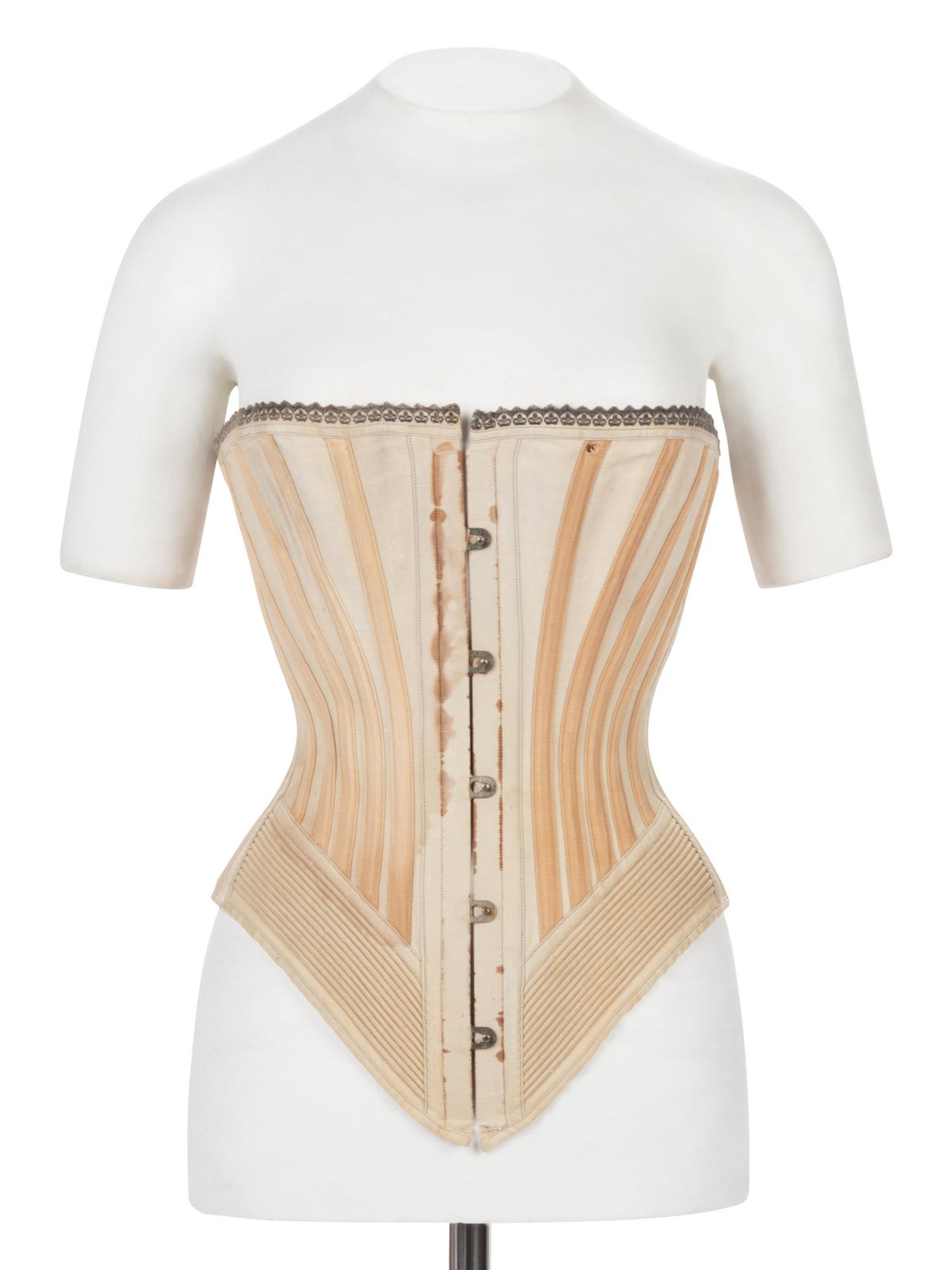Three 19th and Early 20th Century Corsets, 1870-1905