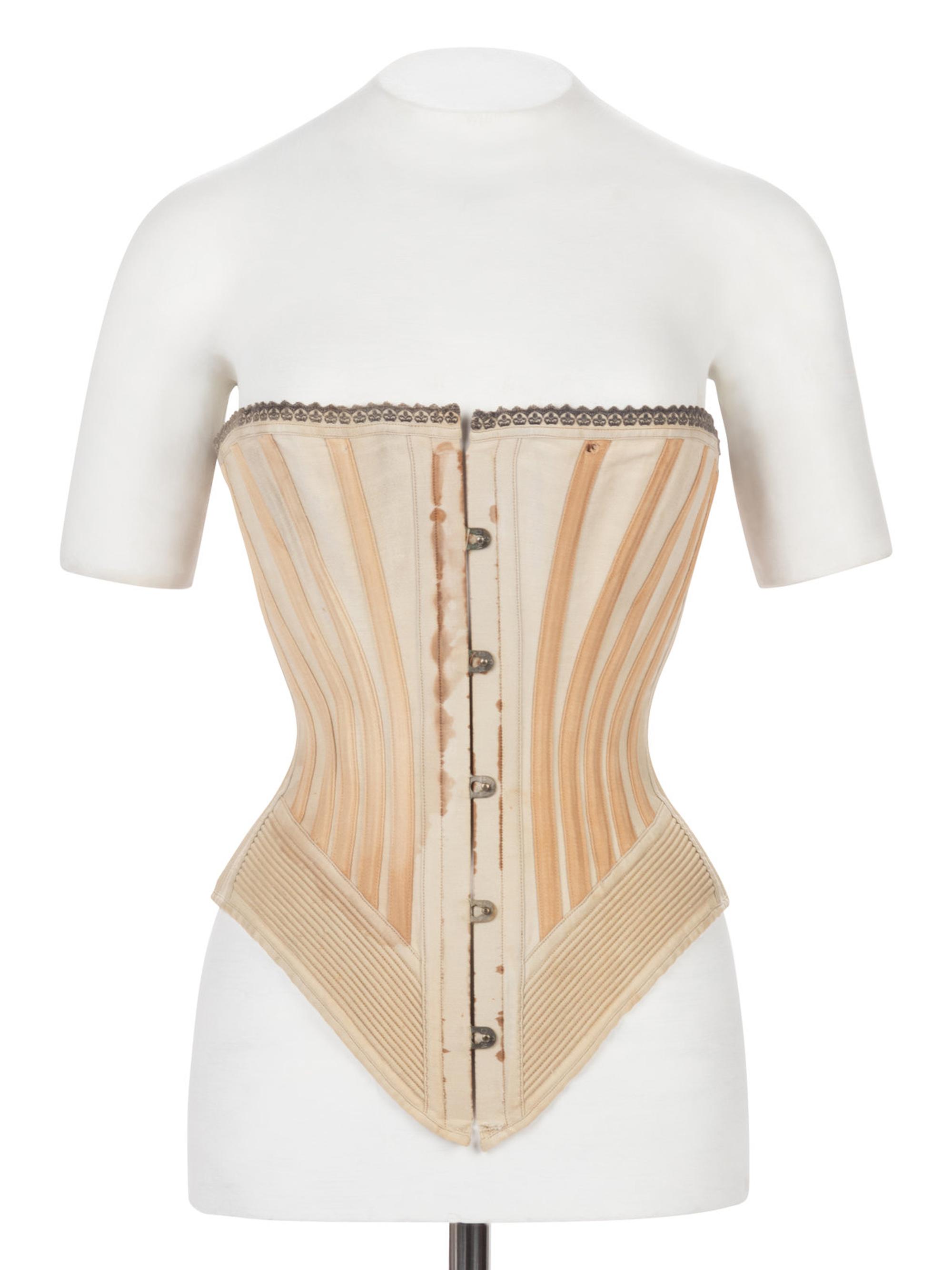 Three 19th and Early 20th Century Corsets, 1870-1905