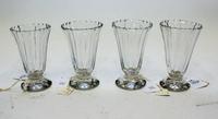 A Set of Four Irish Cordial Glasses Height 4 inches. — MID-18TH CENTURY