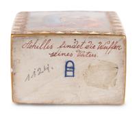 A Vienna Porcelain Tea Caddy