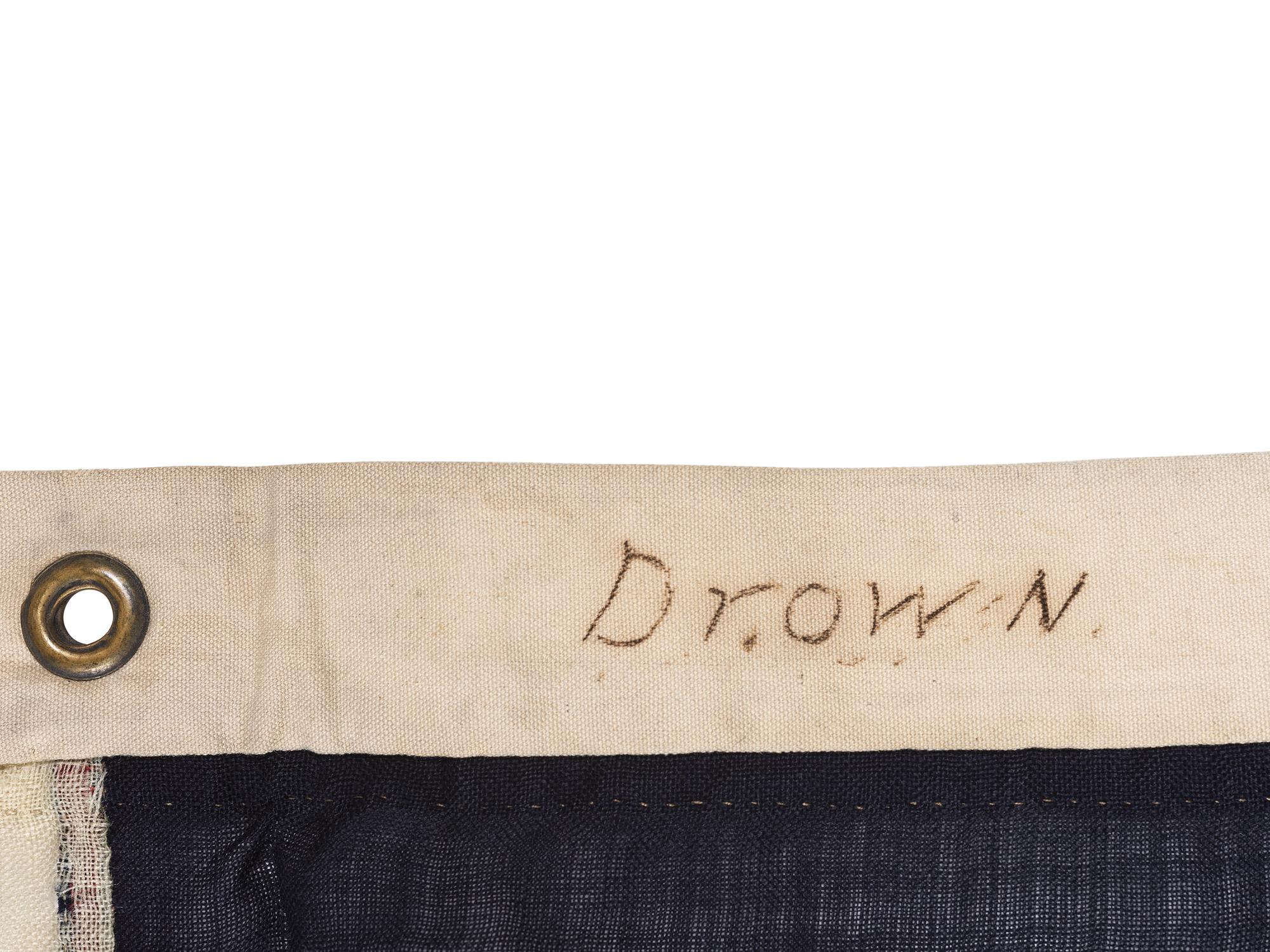 [FLAGS]. 37-star American flag. Ca 1866-1867.