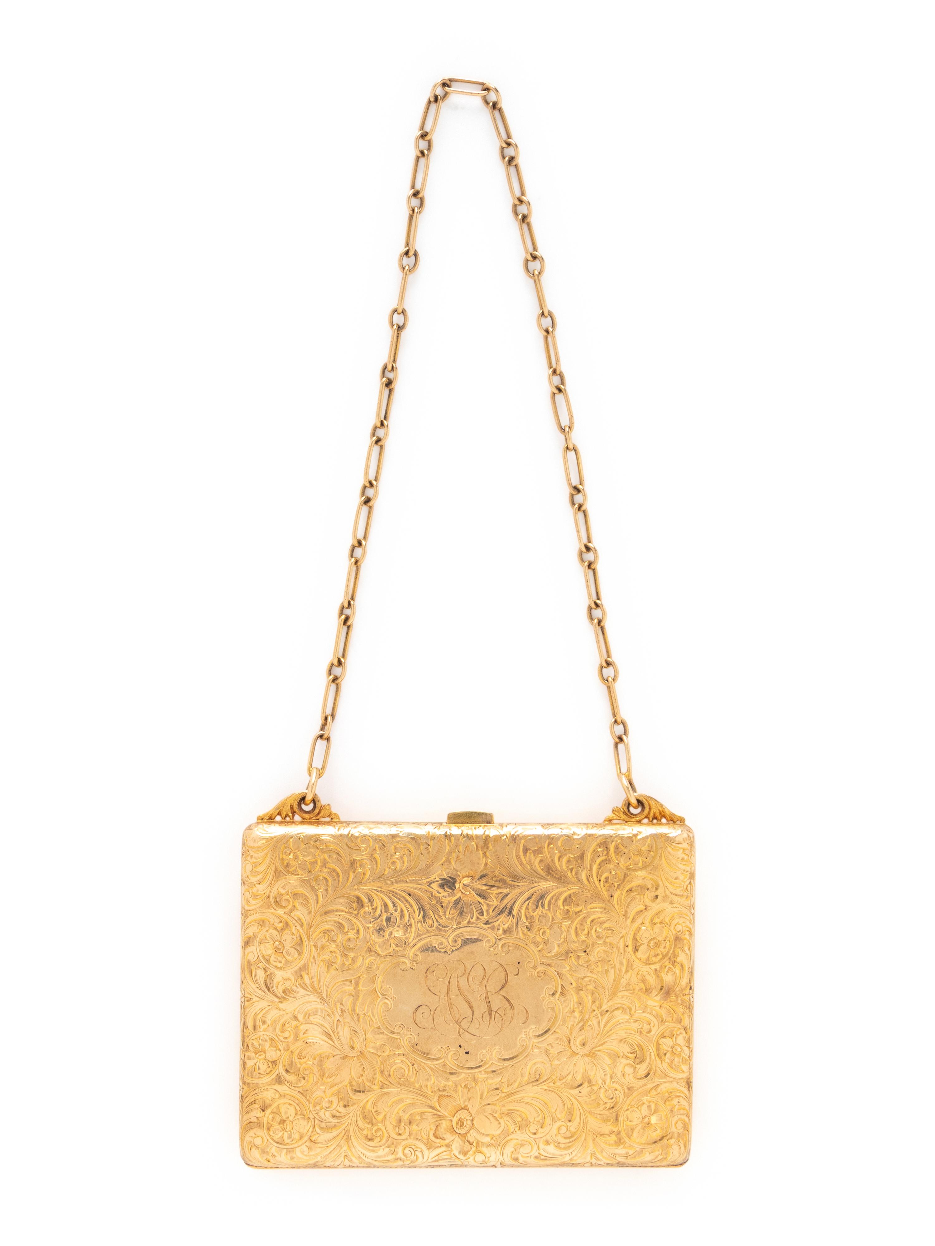 YELLOW GOLD PURSE