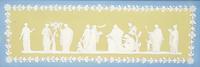 A Pair of Wedgwood Tri-Color Jasperware Plaques